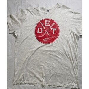 NHL Detroit‎ Red Wings 2XL Graphic T-Shirt Hockey Logo Tee